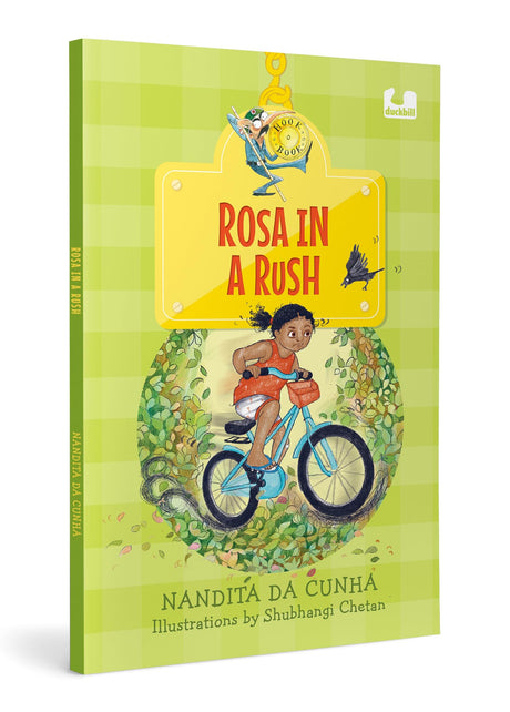 Rosa in A Rush (Hook Books): The Exciting Story of a Girl on a Quest on Her Cycle in Goa | Ages 5+ - Retail Maharaj