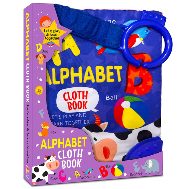 Hello Friend Books Fun With Alphabets - Cloth Book for Early Learning and Interactive Education - Retail Maharaj