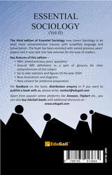 ESSENTIAL SOCIOLOGY VOL-II 3rd ED. BY NITIN SANGWAN - Retail Maharaj