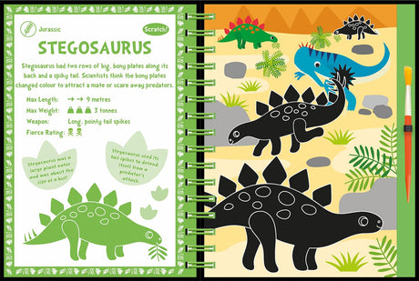Scratch Paint & Colour-Dinosaurs - Retail Maharaj