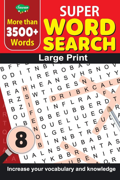 Super Word Search 8 - Retail Maharaj