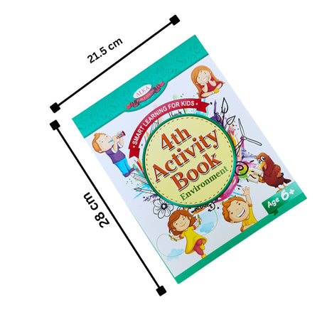 Combo of Three Activity Books -English,General Awareness and environment– for 6+yrs old children. Visually Attractive Pages and Interesting activities for kids - Retail Maharaj