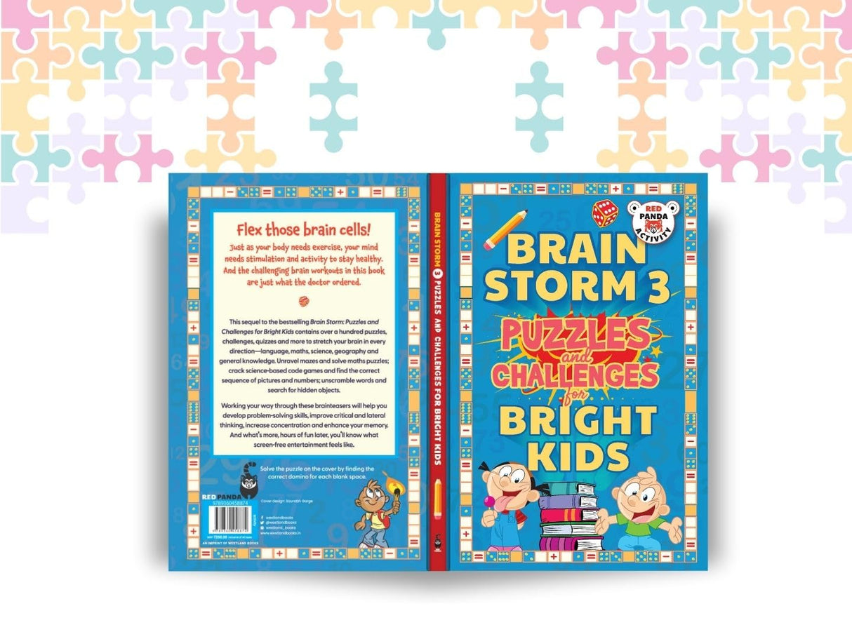Brain Storm 3: Puzzles and Challenges for Smart Kids - Retail Maharaj