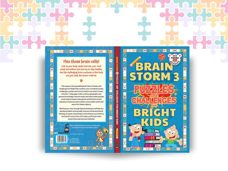 Brain Storm 3: Puzzles and Challenges for Smart Kids - Retail Maharaj