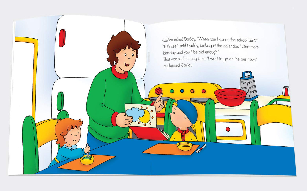 Caillou-The School Bus - Retail Maharaj