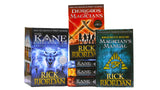 Percy Jackson and the Kane Chronicles: Special Collection 5 Books Boxset (The Kane Chronicles Trilogy, Demigods and Magicians, Magician's Manual) - Retail Maharaj