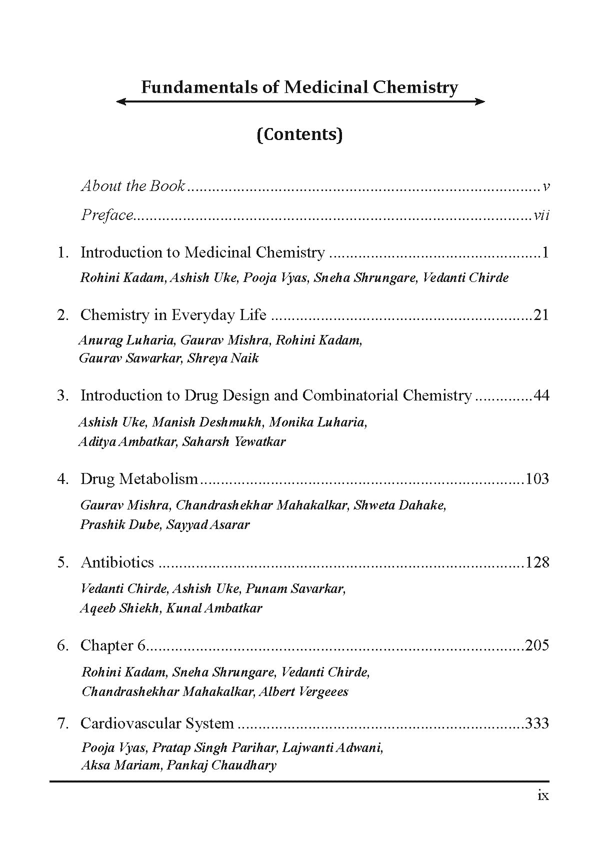 Fundamentals of Medicinal Chemistry- For the Students of Medicinal Chemistry, Pharmaceutical Sciences, Pharmacology, and Biochemistry - Retail Maharaj
