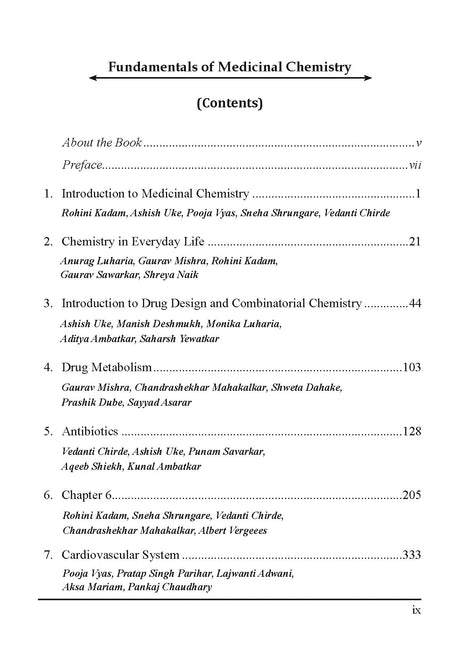 Fundamentals of Medicinal Chemistry- For the Students of Medicinal Chemistry, Pharmaceutical Sciences, Pharmacology, and Biochemistry - Retail Maharaj