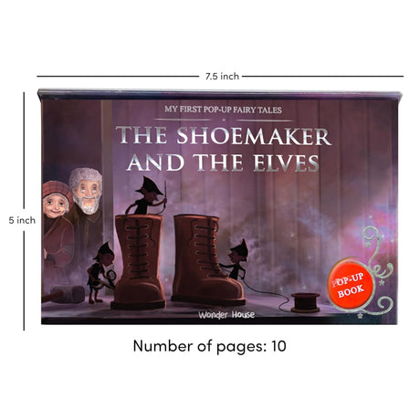 My First Pop Up Fairy Tales The Shoemaker & The Elves: Pop up Books for children - Retail Maharaj