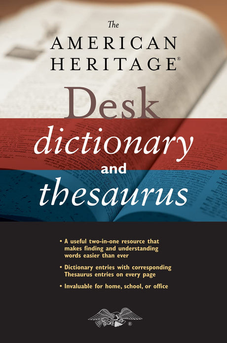 The American Heritage Desk Dictionary and Thesaurus - Retail Maharaj