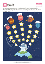 Key2Practice Maths Hero Workbook For Class 1 (Set of 3) : 226 Activity Based Worksheets ,Combo of (Numbers 1-100, Addition, Subtraction, Lines & ... Money, Time, Patterns, Data Handling) - Retail Maharaj