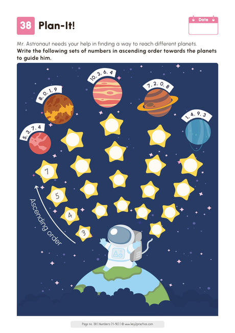 Key2Practice Maths Hero Workbook For Class 1 (Set of 3) : 226 Activity Based Worksheets ,Combo of (Numbers 1-100, Addition, Subtraction, Lines & ... Money, Time, Patterns, Data Handling) - Retail Maharaj