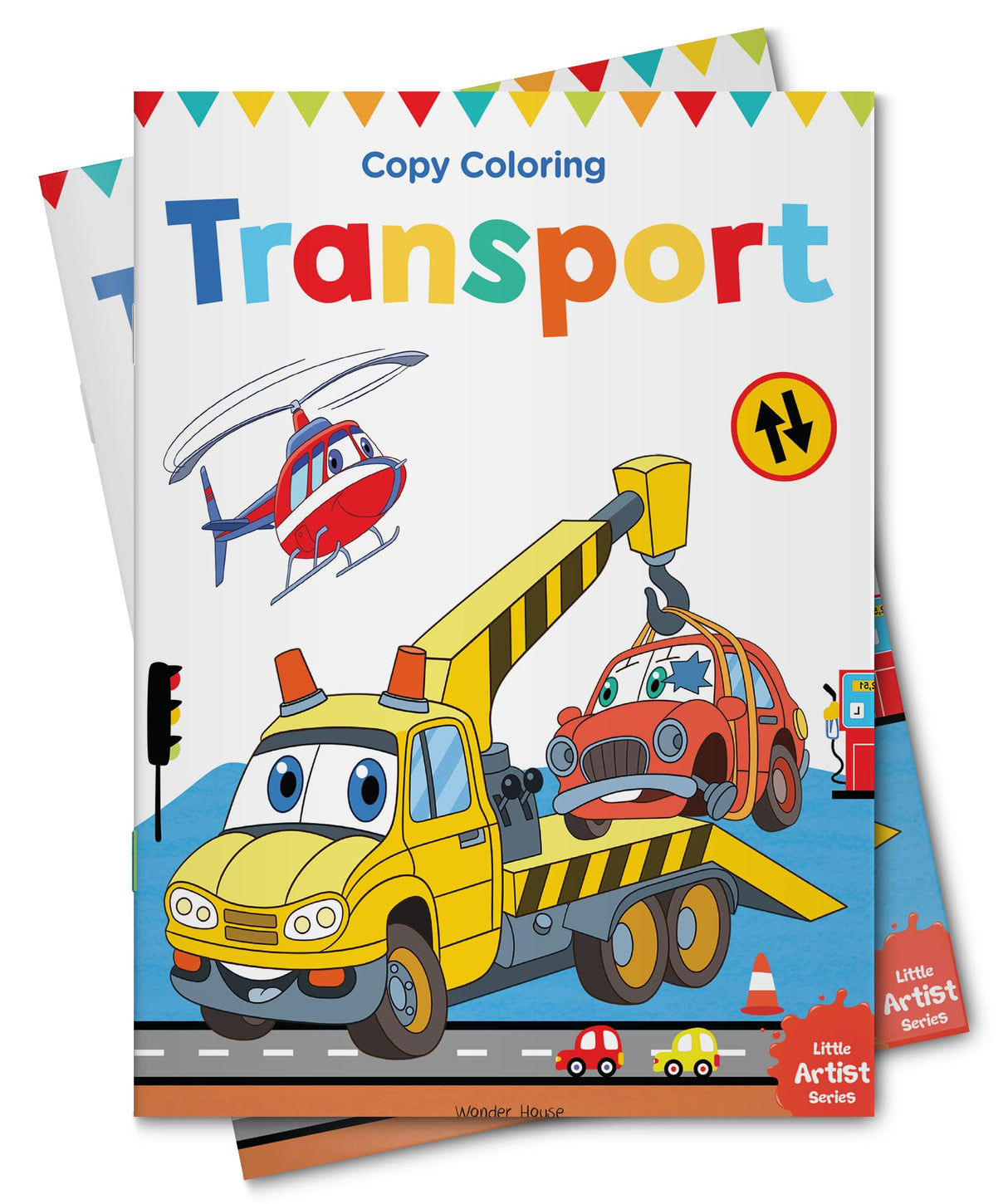 Little Artist Series Transport: Copy Colour Books - Retail Maharaj