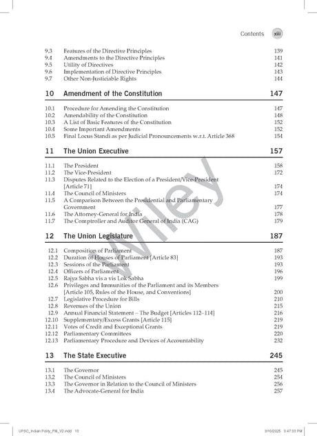 Indian Polity For UPSC Civil Services and State Services Examinations - Retail Maharaj