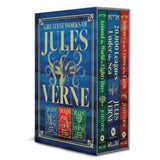 Greatest Works of Jules Verne: 20,000 Leagues Under the Sea, Journey to the Centre of the Earth, Around the World in Eighty Days (Deluxe Hardbound Edition | Boxed Set) - Retail Maharaj