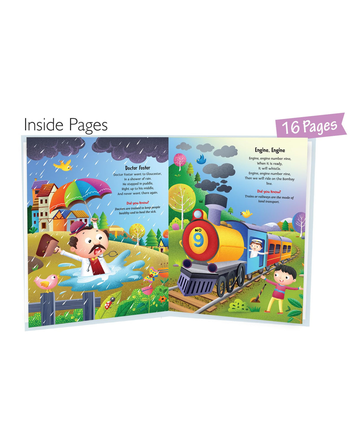 Hellofriend Books My Fabulous Nursery Rhymes Book - Level 1 - Retail Maharaj