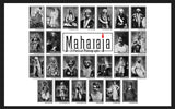 Maharaja 24 Portrait Postcards - Retail Maharaj