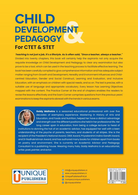 Child Development and Pedagogy - Retail Maharaj