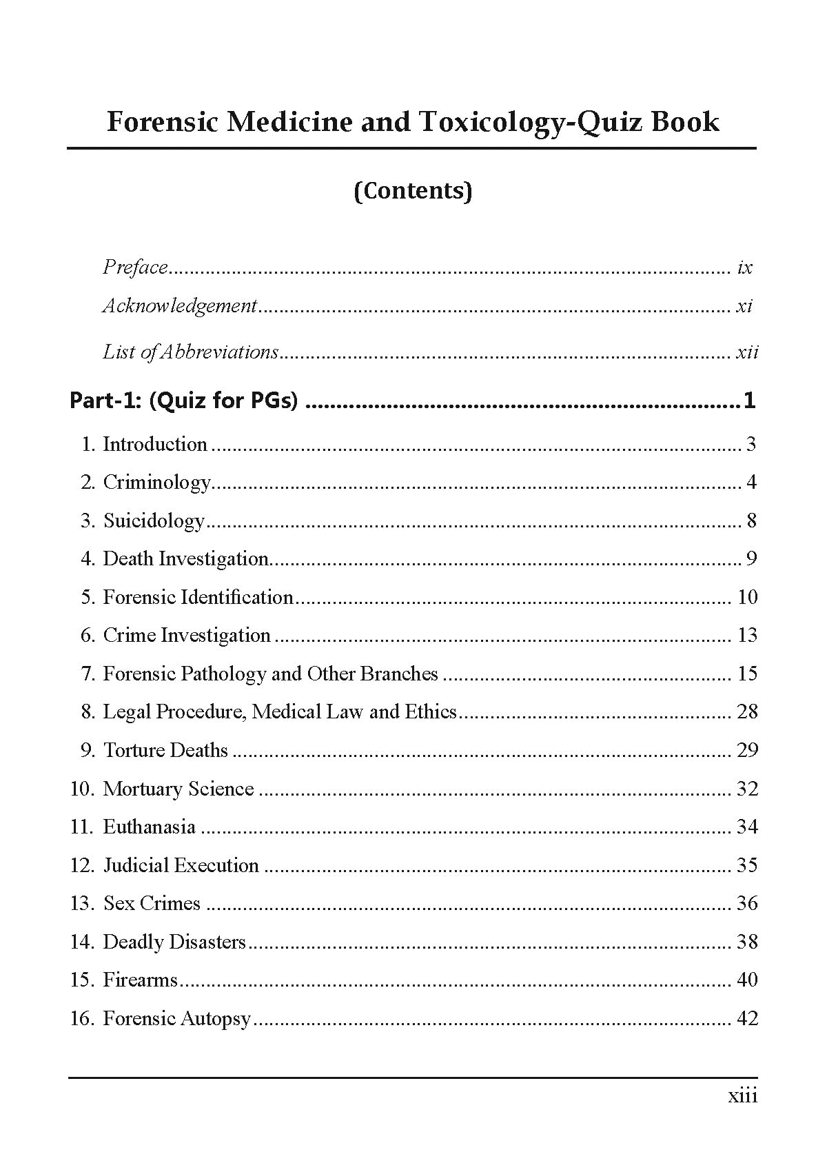 Forensic Medicine and Toxicology-Quiz Book - Retail Maharaj
