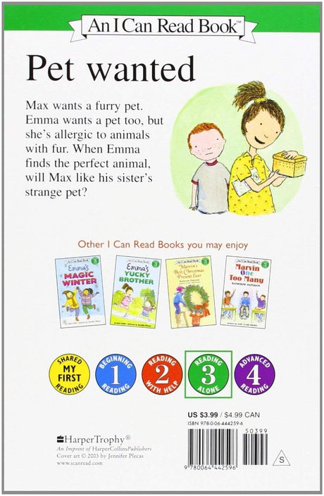Emmas Strange Pet - Retail Maharaj