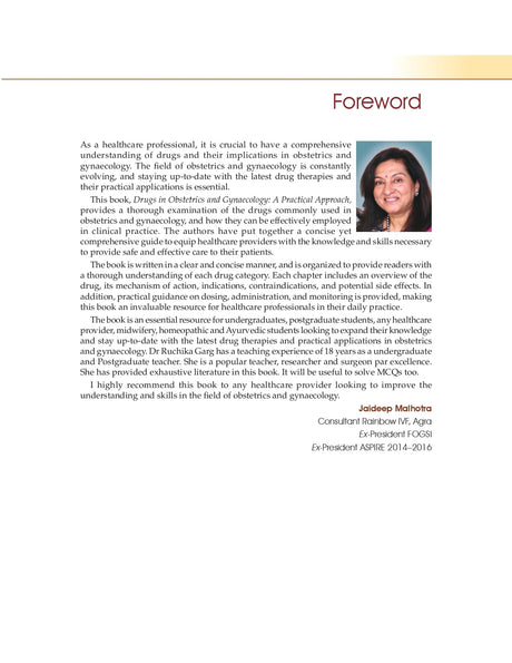Drugs In Obstetrics And Gynecology A Practical Approach Part Ii Gynecology (Pb 2025) - Retail Maharaj