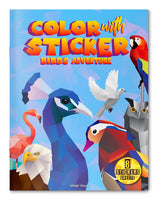 Color with Sticker - Birds Adventure - Retail Maharaj