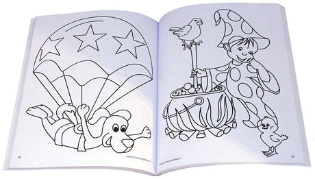 Jumbo Colouring Book- 3 - Retail Maharaj