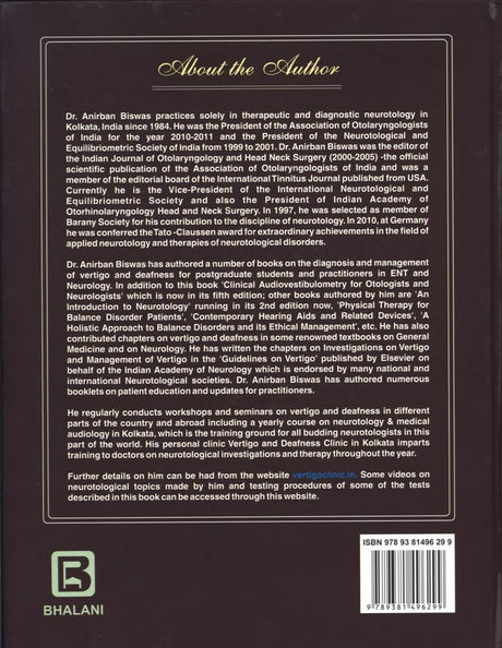 CLINICAL AUDIO-VESTIBULOMETRY FOR OTOLOGISTS AND NEUROLOGISTS - Retail Maharaj