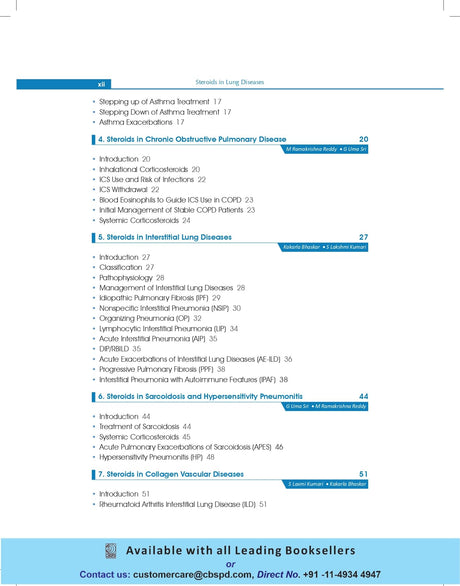 Steroids in lung diseases - Retail Maharaj