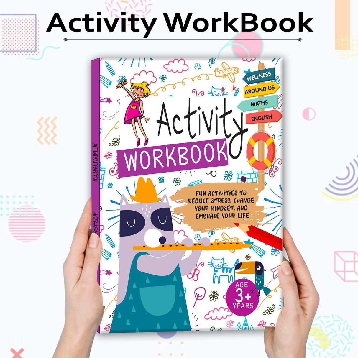 Hello Friend Books The Ultimate Activty Workbook: Fun, Interactive and Brain Boosting Activities For Kids 3+ Years - Retail Maharaj