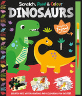 Scratch Paint & Colour-Dinosaurs - Retail Maharaj