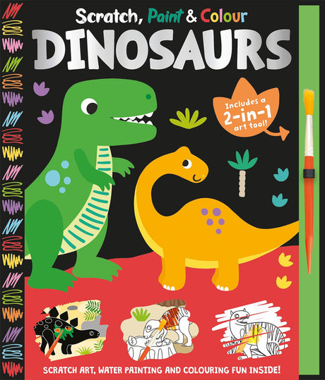 Scratch Paint & Colour-Dinosaurs - Retail Maharaj