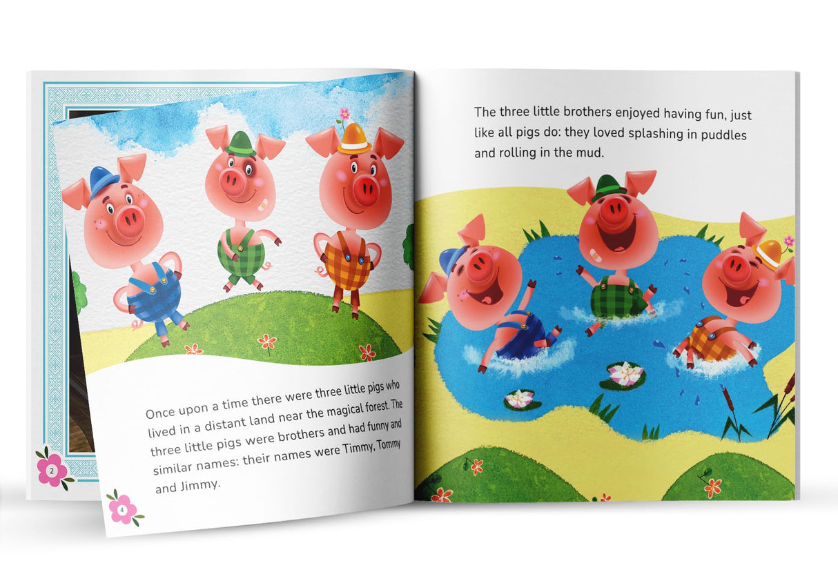 Masha Tales: The Three Little Pigs (Story Book) - Retail Maharaj