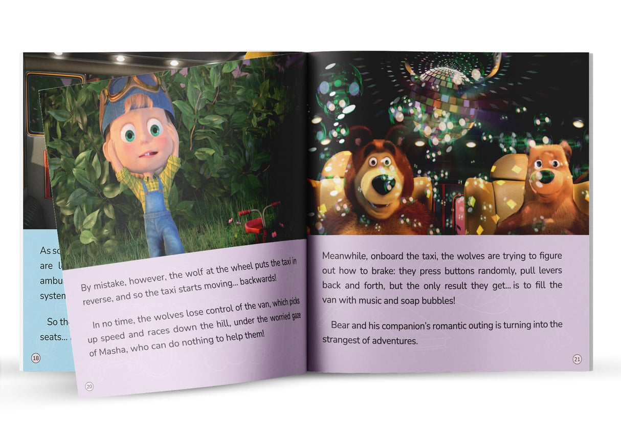Masha and the Bear: Driving Lessons (Story Book) - Retail Maharaj