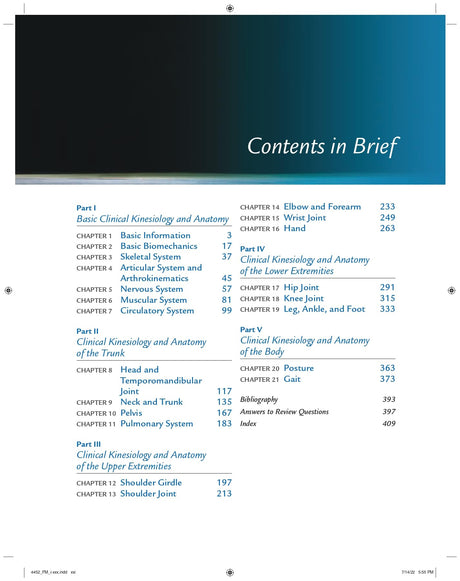 Clinical Kinesiology And Anatomy, 7/E - Retail Maharaj