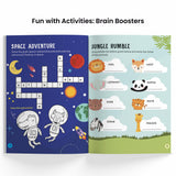 Fun with Activities Pack (4 Books): Mazes, Spot the Differences, Brain Booster & Coloring | Fun, Educational & Interactive Activity Workbook Set for ... Learning Series] (Fun with Activities Series) - Retail Maharaj