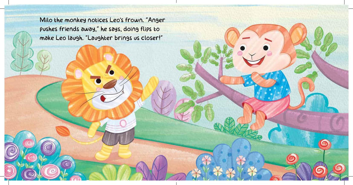 The Angry Lion Emotion Board Book - Retail Maharaj