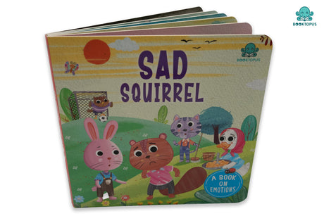 The Sad Squirrel Emotion Board Book - Retail Maharaj