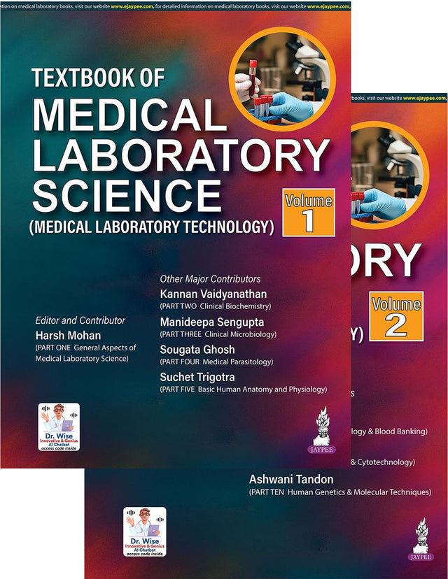 TEXTBOOK OF MEDICAL LABORATORY SCIENCE (MEDICAL LABORATORY TECHNOLOGY) (2VOLS) - Retail Maharaj