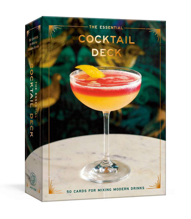 The Essential Cocktail Deck: 50 Cards for Mixing Modern Drinks - Retail Maharaj
