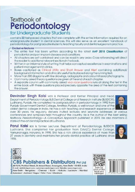 Textbook of Periodontology for Undergraduate Students - 2024 - Retail Maharaj