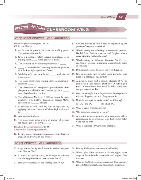 Pearson IIT Foundation' 25 Chemistry Class 9 | For JEE, NTSE & Olympiad Exams |As per CBSE, ICSE & State Curriculums | Includes JEE Practice Questions ... Pearson MyInsights & elibrary |13th edition - Retail Maharaj