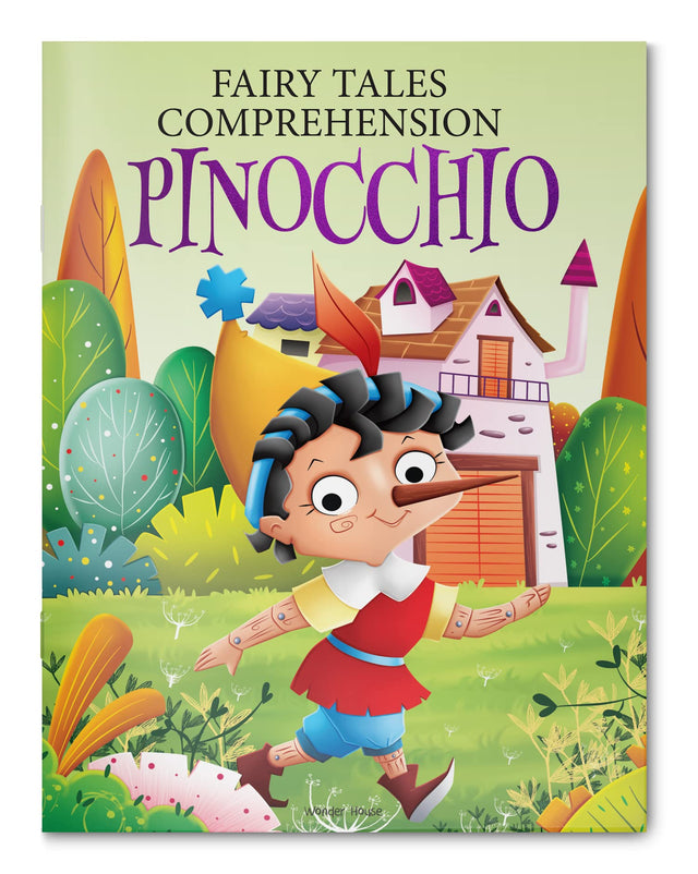 Fairy Tales Comprehension – Pinocchio A Classic Tale with Questions & Exercises | Develop Vocabulary & Reading Skills | Ages 5–8 | 2+ Hours of Literary Fun - Retail Maharaj