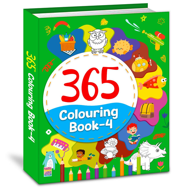 365 Colouring Book-4 - Retail Maharaj