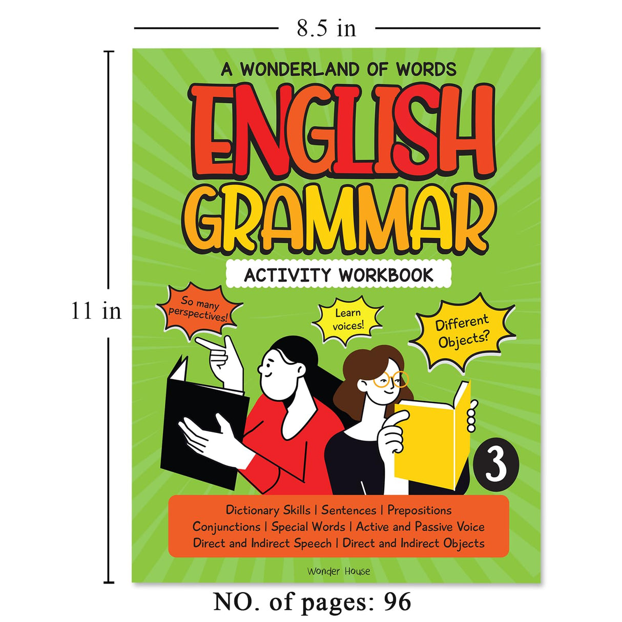 A Wonderland Of Words: English Grammar - Level 3 Activity Workbook - Retail Maharaj