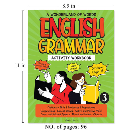 A Wonderland Of Words: English Grammar - Level 3 Activity Workbook - Retail Maharaj