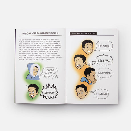 New Kid Sketchbook: A Place for Your Cartoons, Doodles, and Stories - Retail Maharaj