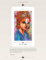 The Vedanta Tarot: Readings from the Ancient Indian Scriptures | Spiritual Journey with the Mystical Vedanta Tarot | Mystical Vedanta Tarot Deck & Guidebook – Include 22 Cards with 112 Book Pages - Retail Maharaj