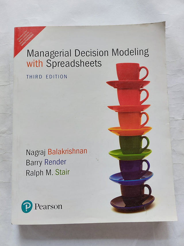 Managerial Decision Modeling with Spreadsheets, 3e - Retail Maharaj