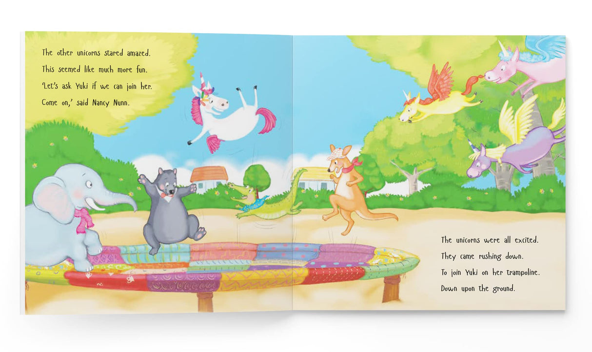 Yuki The Unicorn: A Fun Story About Making the Most of Things [The Always Happy Series] Age Group: 5+ - Retail Maharaj